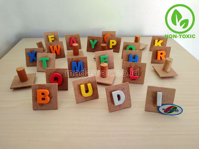 Distributor Alat Peraga Edukatif Stempel Abjad Sumatera Barat