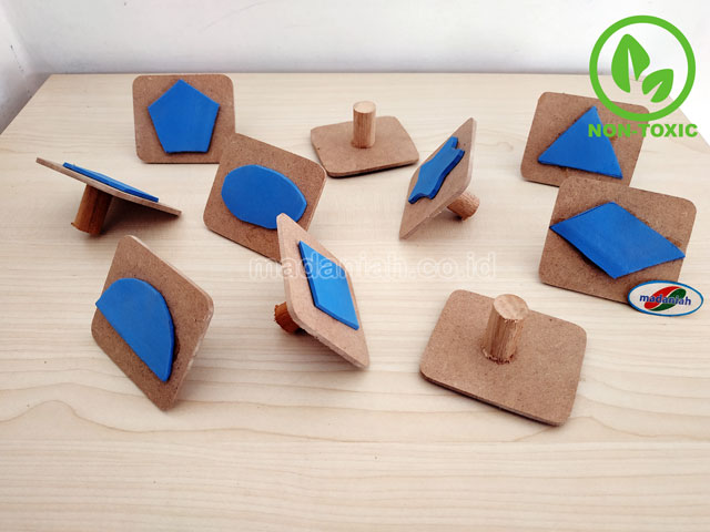 Distributor Alat Peraga Edukatif Stempel Geometri Lampung