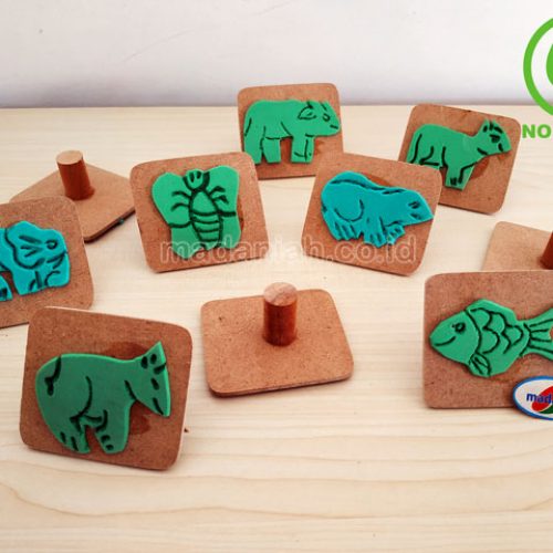 Distributor Alat Peraga Edukatif Stempel Hewan Maluku Utara
