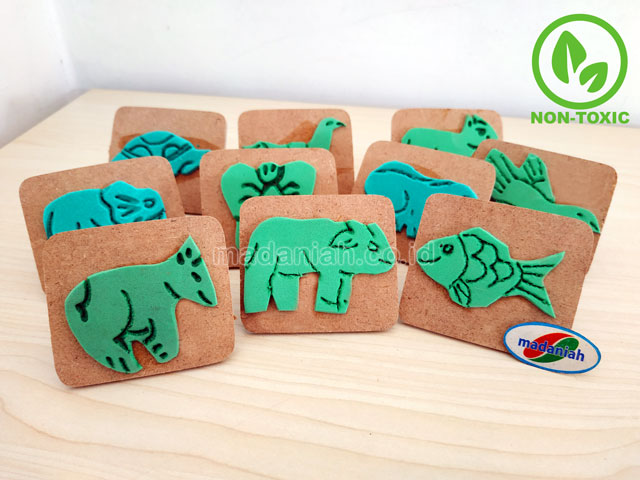 Distributor Alat Peraga Edukatif Stempel Hewan Riau