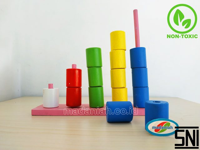 Distributor Alat Peraga Edukatif Tangga Warna Bengkulu