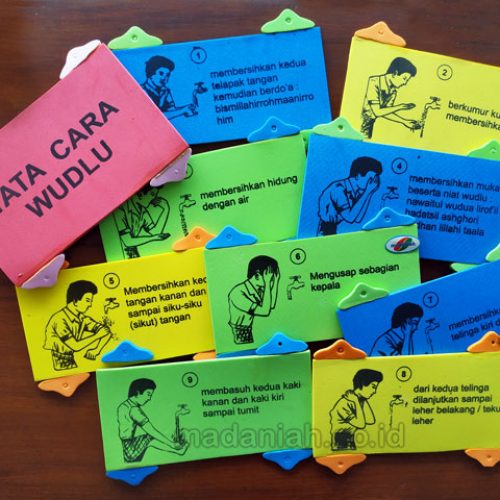 Distributor Alat Peraga Edukatif Tata Cara Wudhu Kalimantan Barat