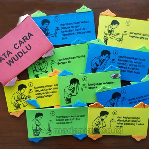 Distributor Alat Peraga Edukatif Tata Cara Wudhu Sumatera Selatan