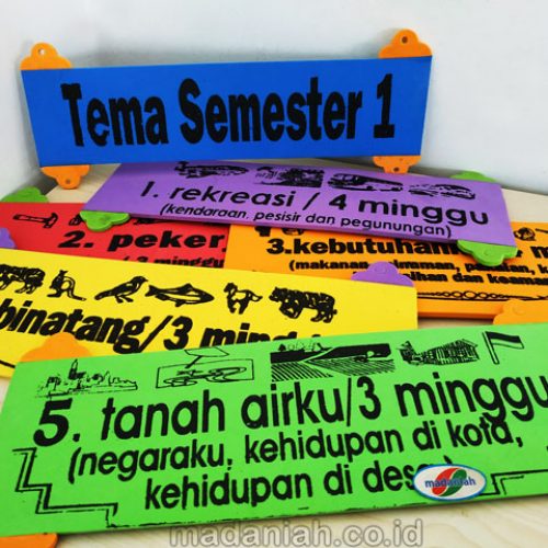 Distributor Alat Peraga Edukatif Tema Semester Spon Kalimantan Timur