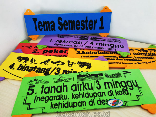 Distributor Alat Peraga Edukatif Tema Semester Spon Kalimantan Timur