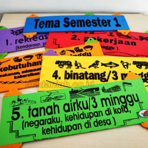 Distributor Alat Peraga Edukatif Tema Semester Spon Nusa Tenggara Timur