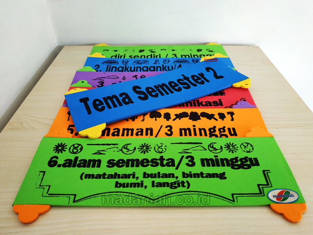 Distributor Alat Peraga Edukatif Tema Semester Spon Kalimantan Timur