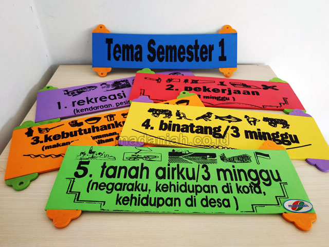 Distributor Alat Peraga Edukatif Tema Semester Spon Banten