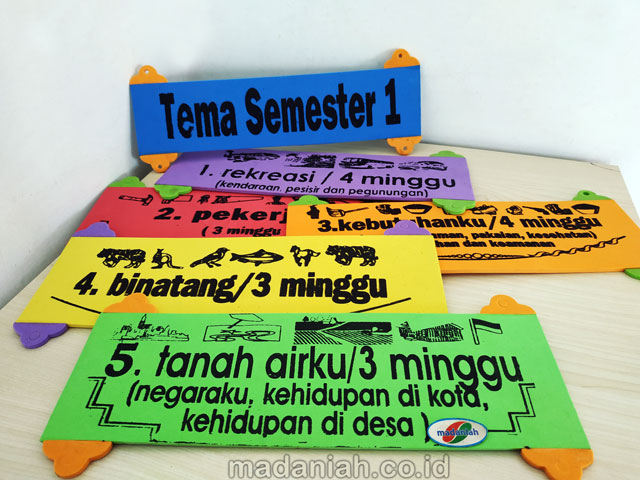 Distributor Alat Peraga Edukatif Tema Semester Spon Bengkulu