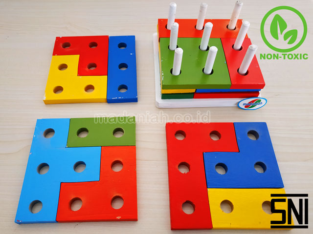 Distributor Alat Peraga Edukatif Tetris Kubus Kepulauan Bangka Belitung