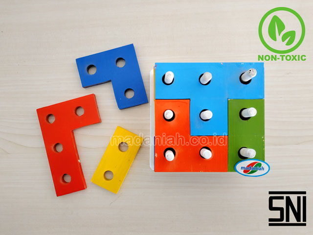 Distributor Alat Peraga Edukatif Tetris Kubus Sumatera Selatan