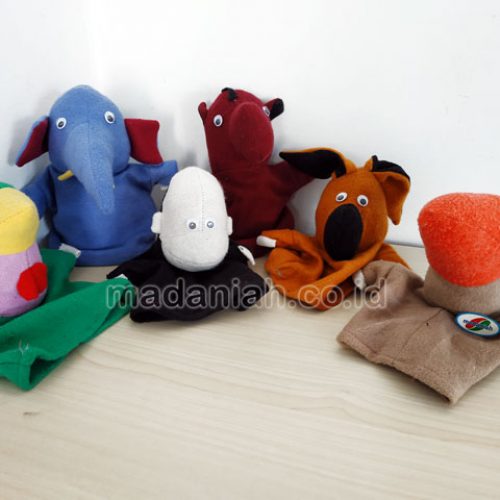 Distributor Alat Peraga Edukatif Boneka Tangan Hewan Wool Maluku
