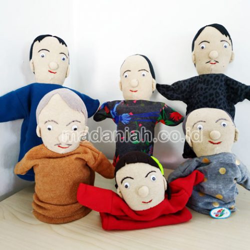 Distributor Alat Peraga Edukatif Boneka Tangan Keluarga Wool Jawa Tengah