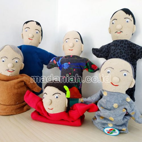 Distributor Alat Peraga Edukatif Boneka Tangan Keluarga Wool Kalimantan Tengah