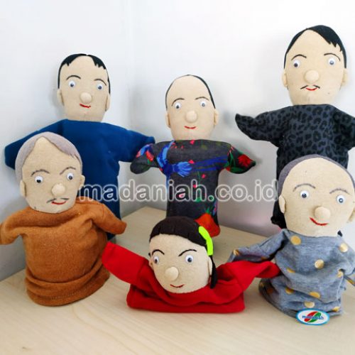 Distributor Alat Peraga Edukatif Boneka Tangan Keluarga Wool Sulawesi Selatan