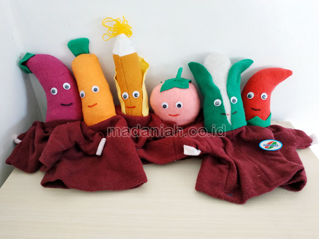 Distributor Alat Peraga Edukatif Boneka Tangan Sayur Wool Kalimantan Selatan