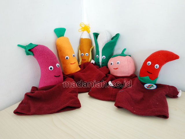Distributor Alat Peraga Edukatif Boneka Tangan Sayur Wool Sulawesi Tenggara