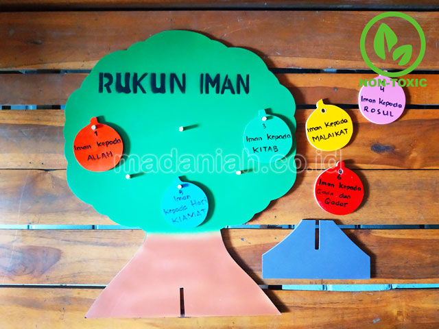 Distributor Alat Peraga Edukatif Pohon Rukun Iman Jawa Tengah