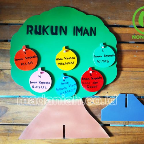 Distributor Alat Peraga Edukatif Pohon Rukun Iman Kepulauan Riau