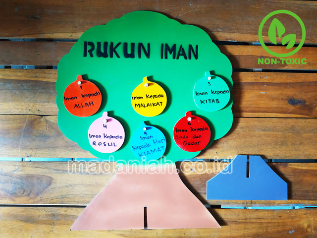 Distributor Alat Peraga Edukatif Pohon Rukun Iman Kepulauan Riau