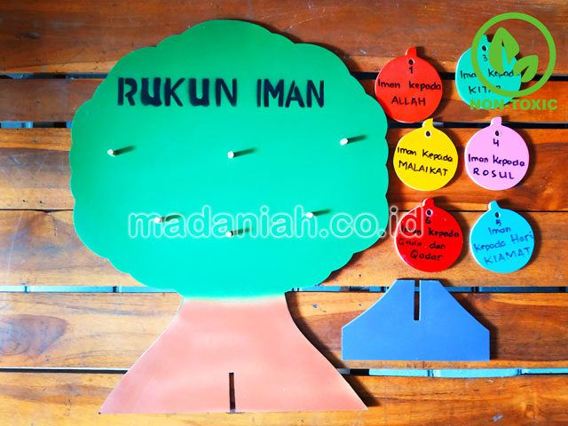 Distributor Alat Peraga Edukatif Pohon Rukun Iman Maluku Utara