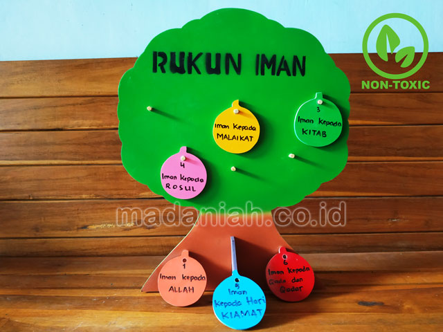 Distributor Alat Peraga Edukatif Pohon Rukun Iman Sulawesi Selatan