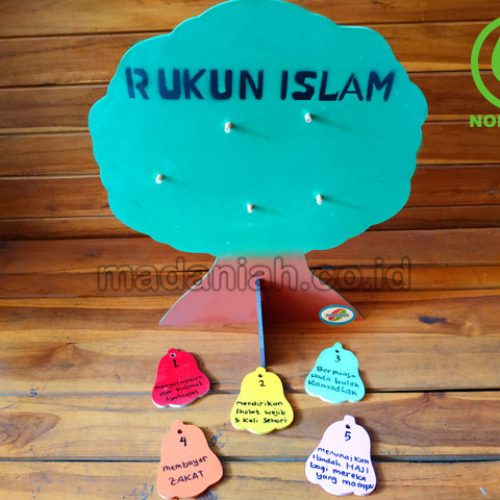 Distributor Alat Peraga Edukatif Pohon Rukun Islam Jambi