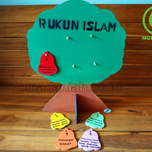 Distributor Alat Peraga Edukatif Pohon Rukun Islam Jawa Barat