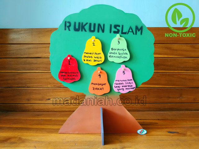 Distributor Alat Peraga Edukatif Pohon Rukun Islam Kalimantan Barat