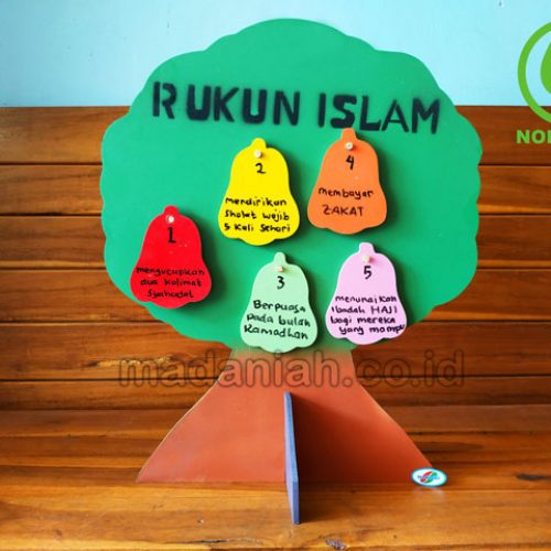 Distributor Alat Peraga Edukatif Pohon Rukun Islam Lampung