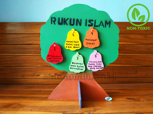 Distributor Alat Peraga Edukatif Pohon Rukun Islam Lampung