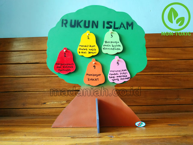 Distributor Alat Peraga Edukatif Pohon Rukun Islam Sumatera Utara
