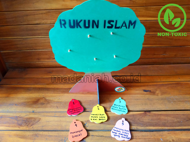 Distributor Alat Peraga Edukatif Pohon Rukun Islam Yogyakarta