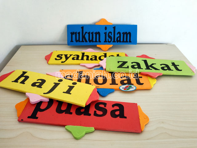 Distributor Alat Peraga Edukatif Rukun Islam Spon Kalimantan Barat