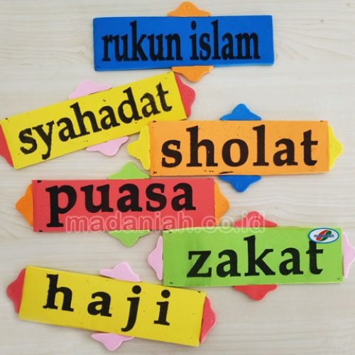 Distributor Alat Peraga Edukatif Rukun Islam Spon Kepulauan Riau