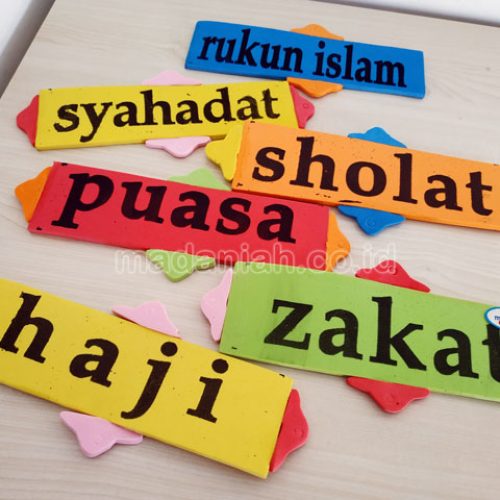 Distributor Alat Peraga Edukatif Rukun Islam Spon Papua Barat