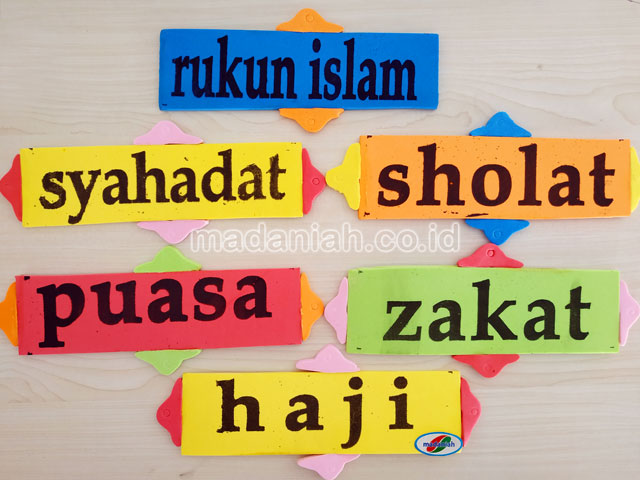 Distributor Alat Peraga Edukatif Rukun Islam Spon Sulawesi Barat