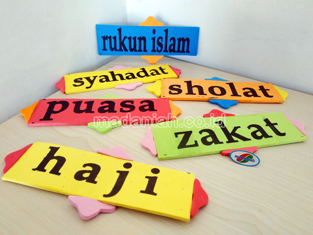 Distributor Alat Peraga Edukatif Rukun Islam Spon Sumatera Barat
