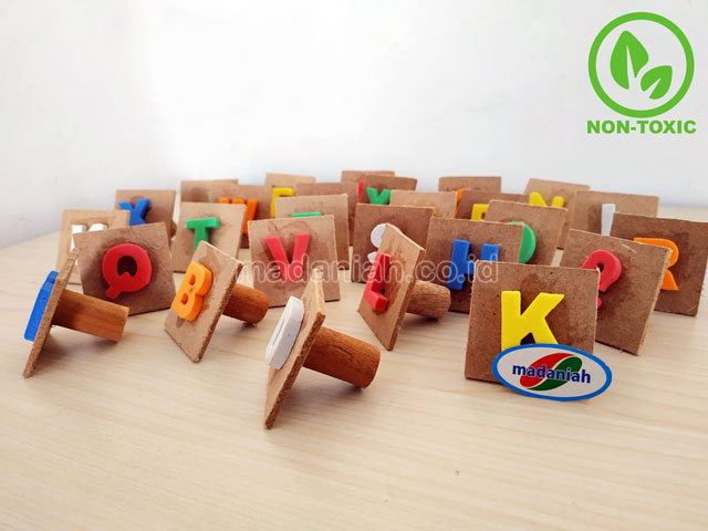 Distributor Alat Peraga Edukatif Stempel Abjad Riau