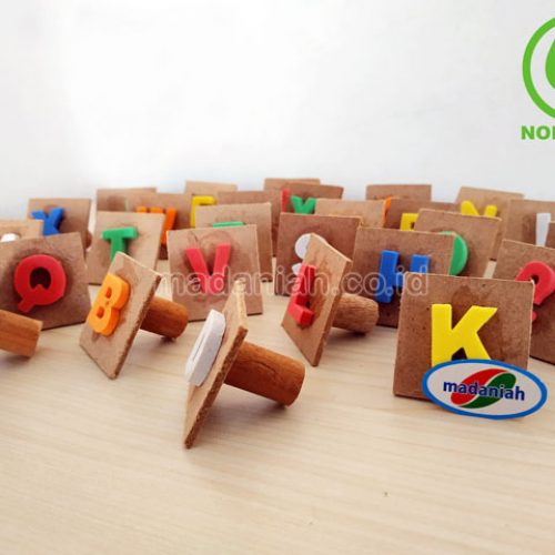 Distributor Alat Peraga Edukatif Stempel Abjad Riau