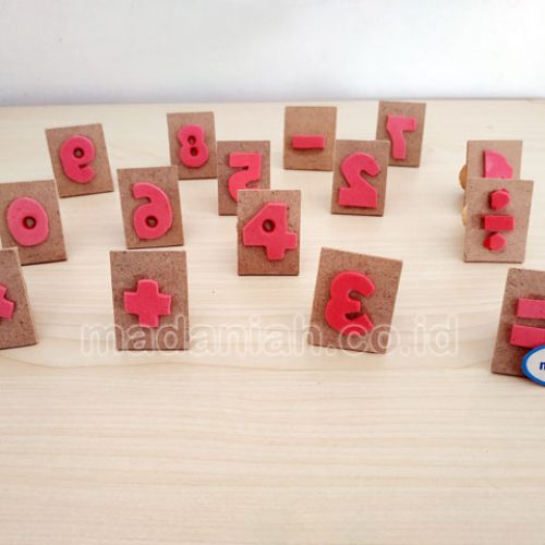 Distributor Alat Peraga Edukatif Stempel Angka Bengkulu
