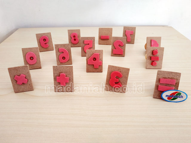 Distributor Alat Peraga Edukatif Stempel Angka Bengkulu