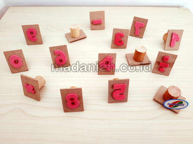 Distributor Alat Peraga Edukatif Stempel Angka Lampung