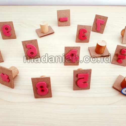 Distributor Alat Peraga Edukatif Stempel Angka Maluku Utara