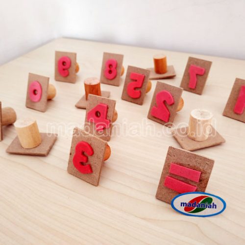 Distributor Alat Peraga Edukatif Stempel Angka Yogyakarta