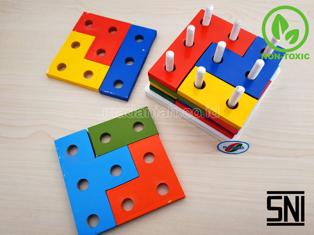 Distributor Alat Peraga Edukatif Tetris Kubus Kalimantan Utara