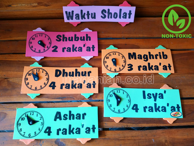 Distributor Alat Peraga Edukatif Waktu Sholat Kepulauan Riau