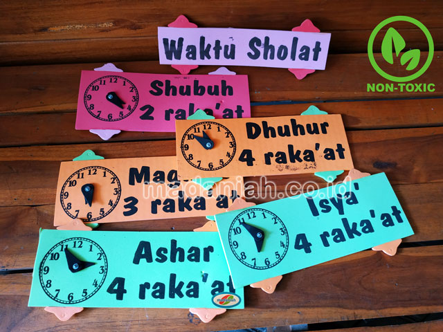 Distributor Alat Peraga Edukatif Waktu Sholat Riau