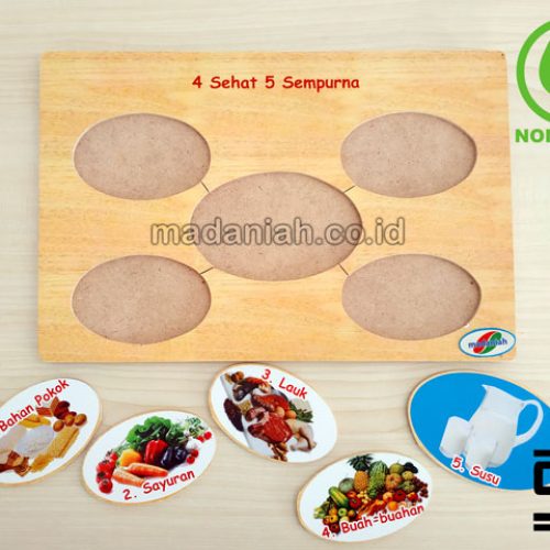 Distributor Puzzle Kayu 4 Sehat 5 Sempurna Nusa Tenggara Barat