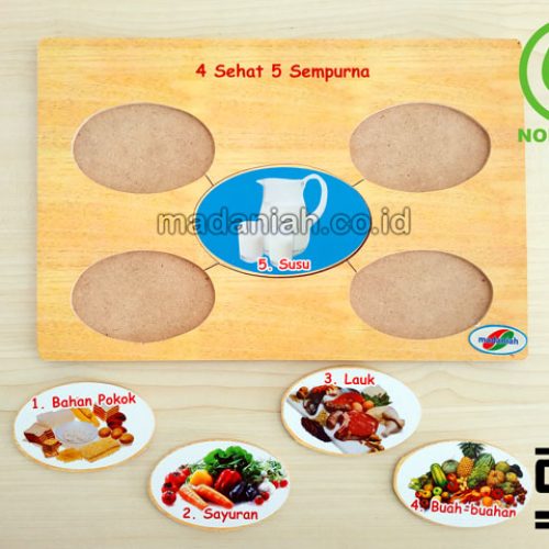 Distributor Puzzle Kayu 4 Sehat 5 Sempurna Papua